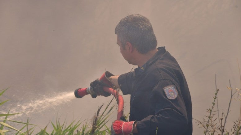 Συναγερμός στην Πυροσβεστική -Ξέσπασε φωτιά στο Μαρκόπουλο